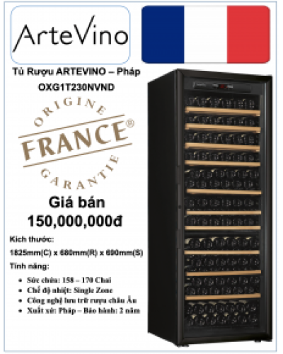 Tủ Rượu ARTEVINO - OXG1T230NVND