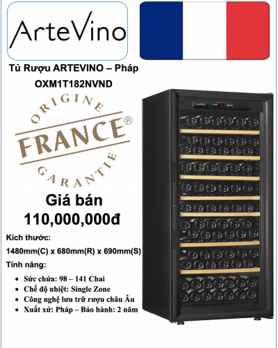 Tủ rượu ARTEVINO - OXM1T182NVND