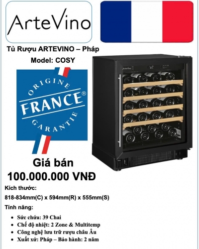 Tủ rượu ARTEVINO - COSY
